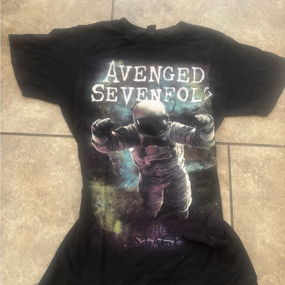 Hot Topic Black Avenged Sevenfold Tee